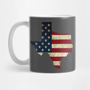 Texas America Flag Mug